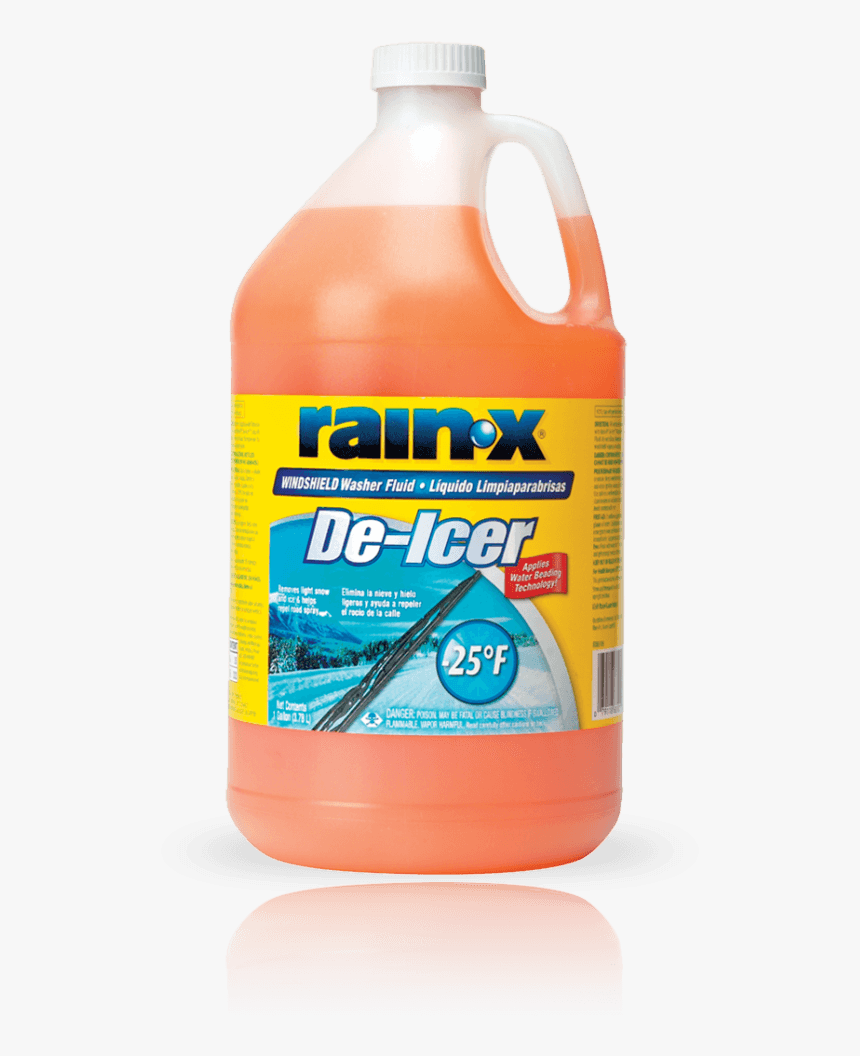 Rain X De Icer Windshield Washer Fluid, HD Png Download, Free Download