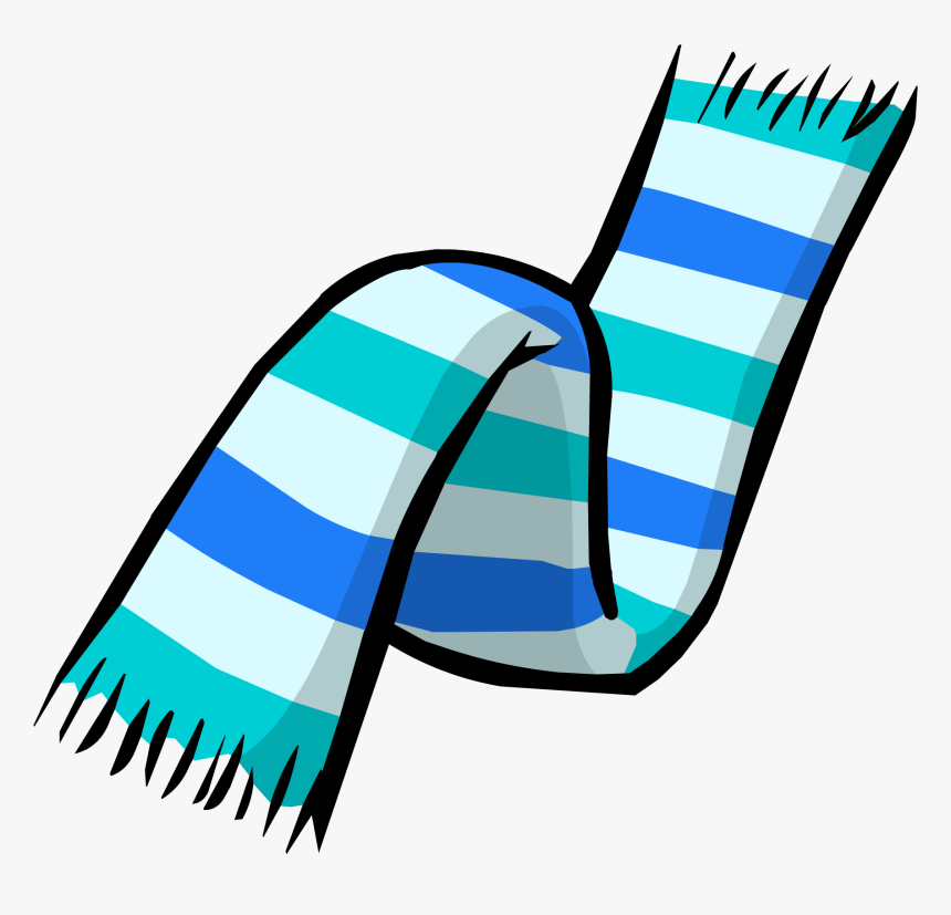 Club Penguin Rewritten Wiki - Scarf Clipart, HD Png Download, Free Download