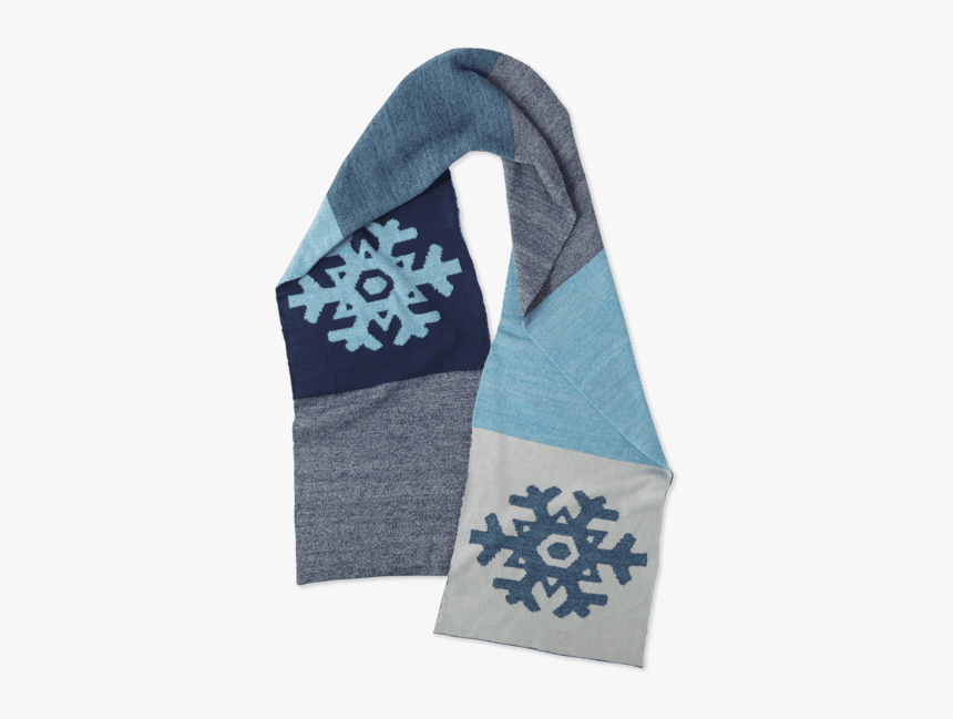 Optimistic Snowflake Scarf - Scarf, HD Png Download, Free Download