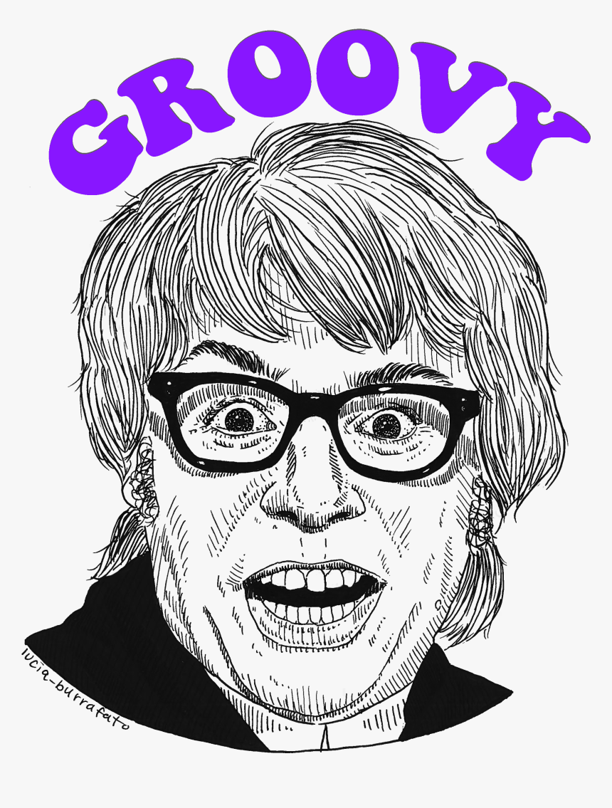 Image Of Austin Powers Groovy Baby Stickers - Illustration, HD Png Download, Free Download