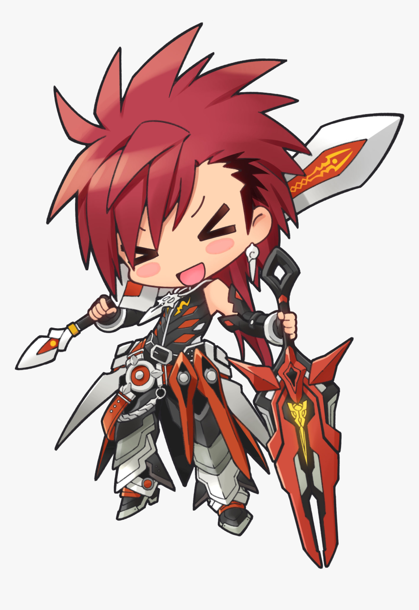 Elsword Chibi Portrait, HD Png Download, Free Download