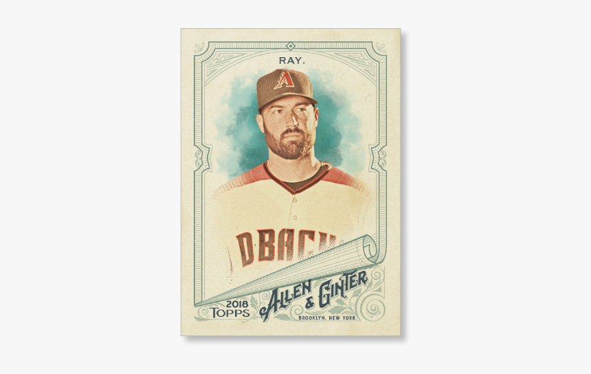 2018 Topps Allen & Ginter Robbie Ray Base Poster - Vintage Base Ball, HD Png Download, Free Download