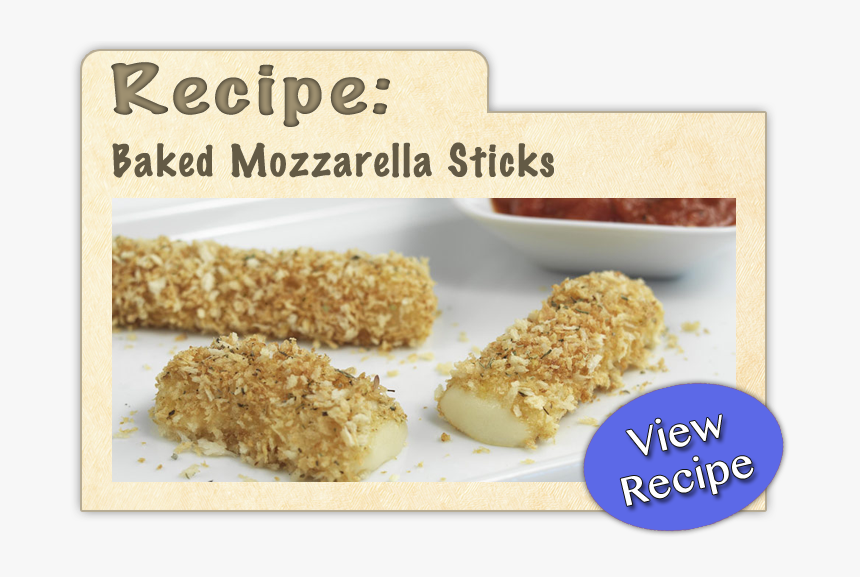 Baked Mozzarella Sticks , Png Download - Baked Mozzarella Sticks, Transparent Png, Free Download