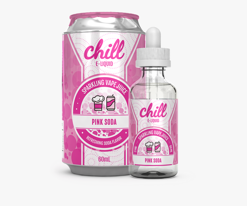 Chill Pink Soda - Chill E Juice, HD Png Download, Free Download