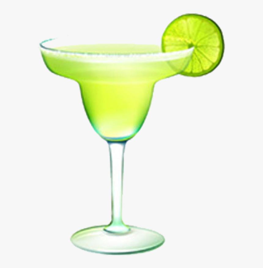 Cocktail Tequila Sunrise Clip - Margarita Clipart Black Background, HD Png Download, Free Download