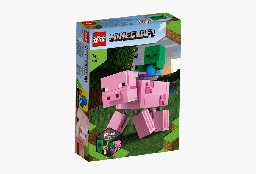 Lego Minecraft Bigfig Steve, HD Png Download, Free Download