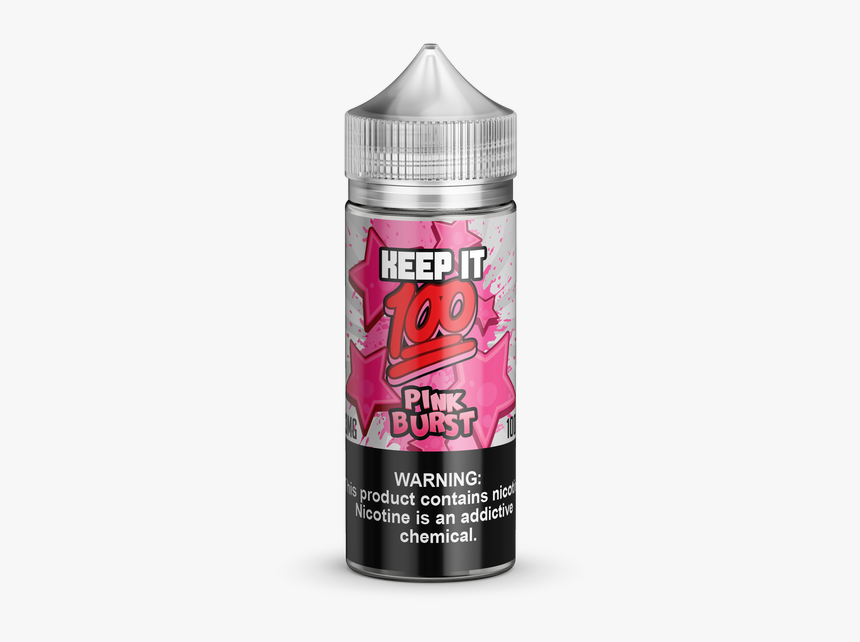 Pink Burst 100ml Bottle - Eye Liner, HD Png Download, Free Download