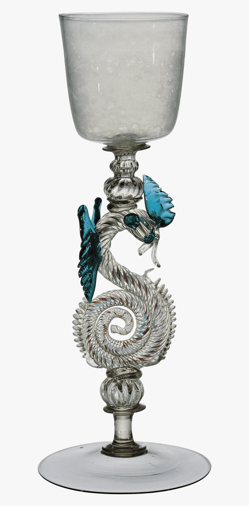 Corning Dragon Stem Goblet , Png Download - Museo Corning De Vidrio, Transparent Png, Free Download
