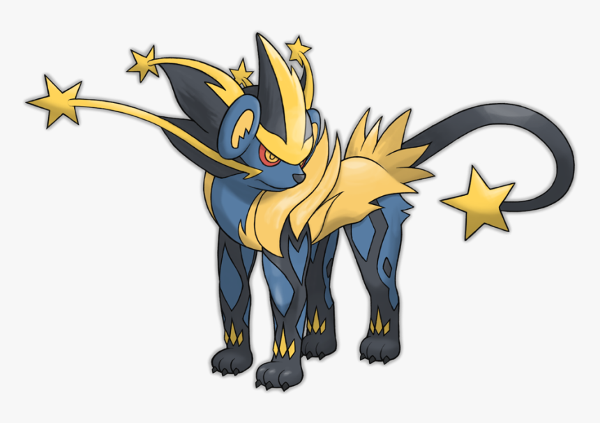 Mega Luxray - Cartoon, HD Png Download, free png download. 