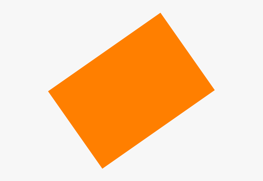 Diamond Shape Color Orange, HD Png Download, Free Download