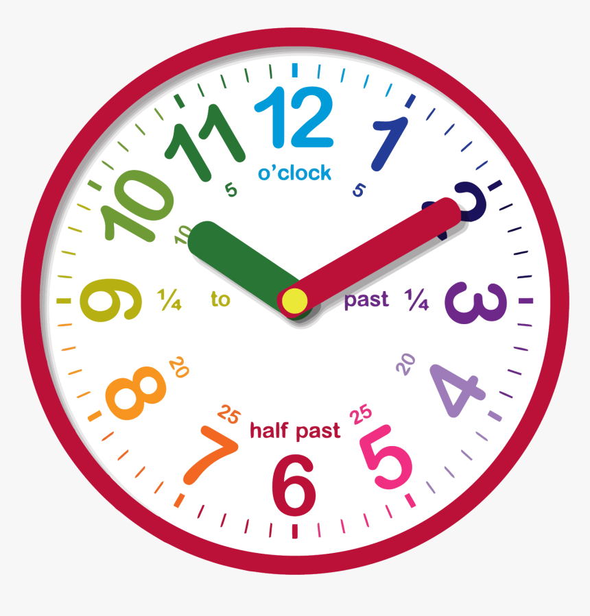 Clipart Kids Clock, HD Png Download, Free Download