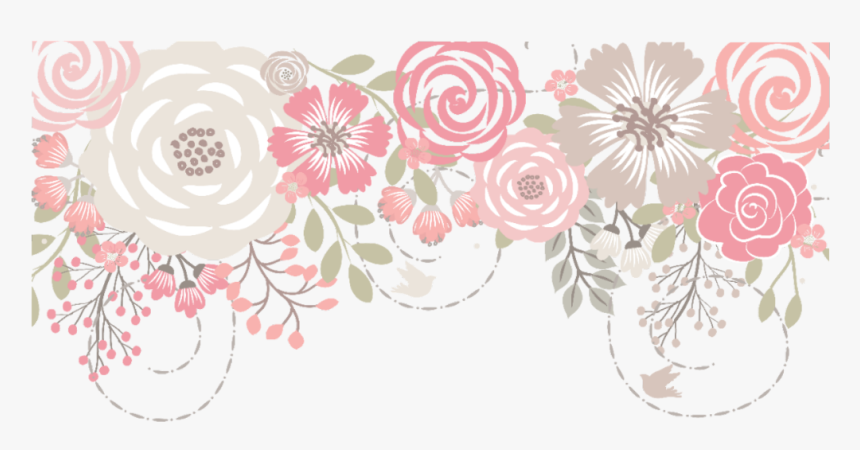 #flores #vintage - Garden Roses, HD Png Download, Free Download