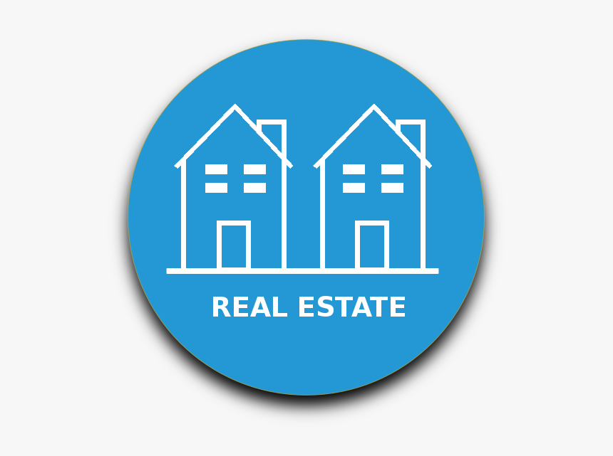 Real Estate Icon Round, HD Png Download, Free Download