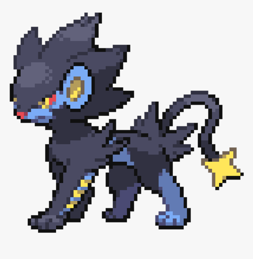 Luxray Sprite , Png Download - Pokemon Pixel Luxray, Transparent Png, Free Download