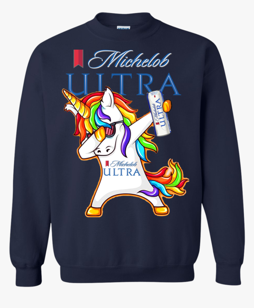 Dabbing Unicorn Loves Michelob Ultra - Dogs Labrador Christmas Sweater, HD Png Download, Free Download