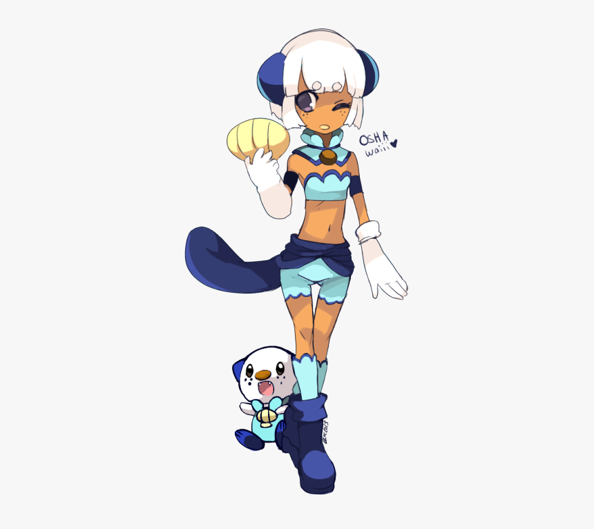Oshawott Gijinka, HD Png Download, Free Download