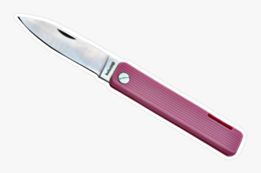 #knife #pink #pastel #weapon #stab #dope #swag #switchblade - Utility Knife, HD Png Download, Free Download