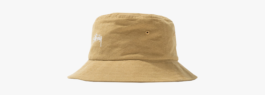 Stussy Stock Canvas Bucket Hat Yellow Preview - Suede, HD Png Download, Free Download