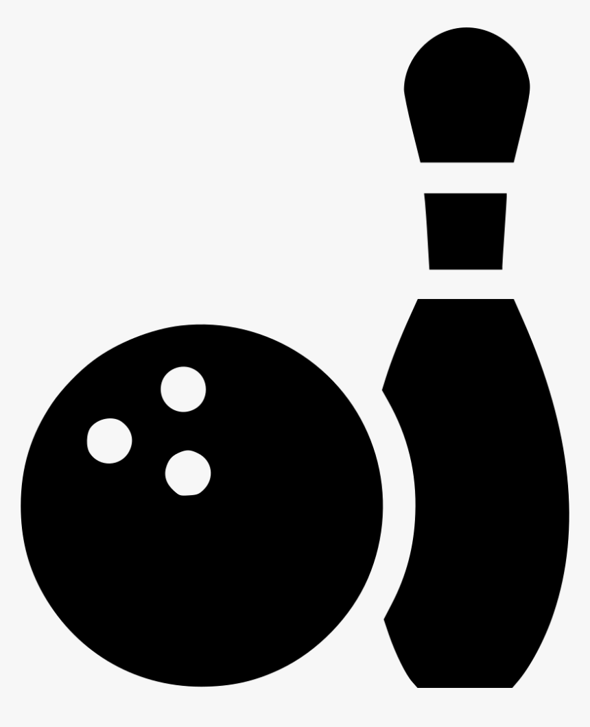 Svg Transparent Download Bowling Transparent Svg - Bowling, HD Png Download, Free Download