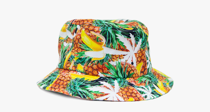 Banana Pineapple Bucket Hat, HD Png Download - kindpng