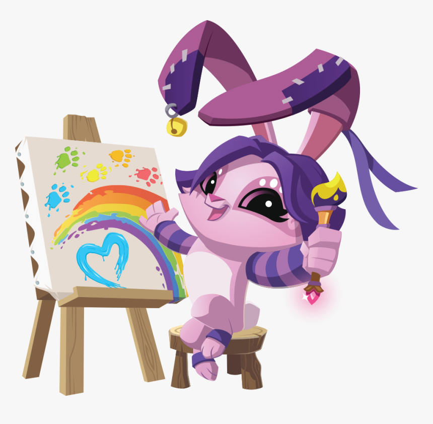 #peck #animaljam #bunny #alpha #paint - Drawing Animal Jam Peck, HD Png Download, Free Download