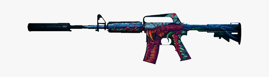 Awp Hyper Beast Png - M4a1 Counter Strike, Transparent Png, Free Download