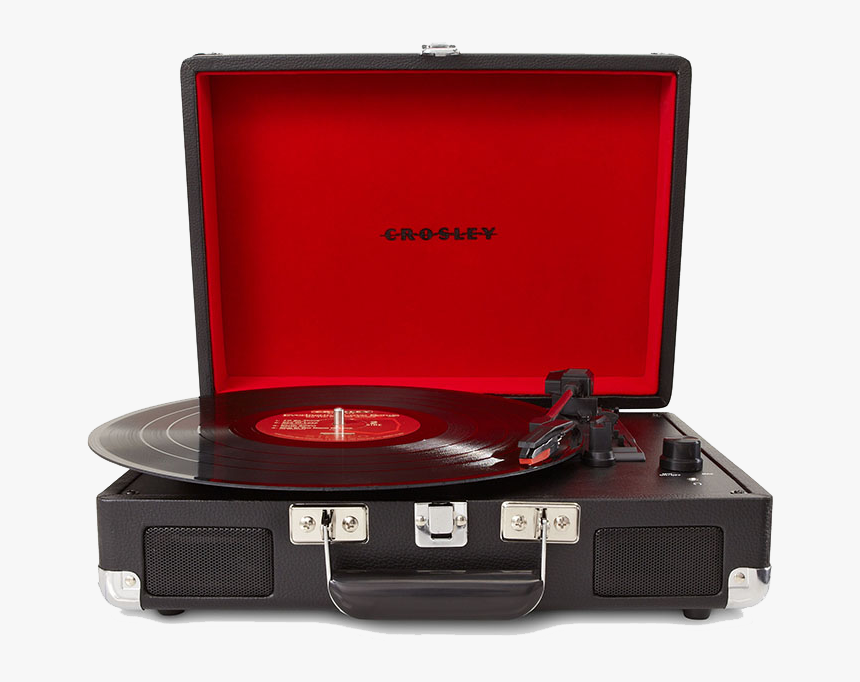 Cr8005a-bk Front Crosley Turntable Record Player Cruiser, HD Png Download, Free Download