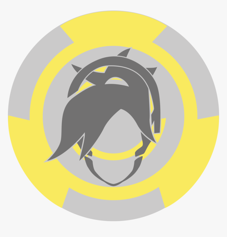 Overwatch Icon Png - Overwatch Mercy Sticker, Transparent Png, Free Download