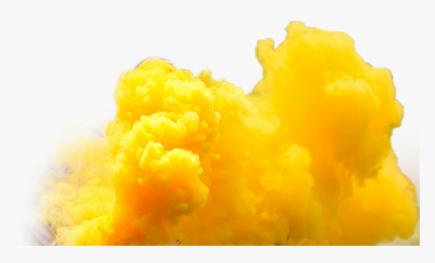 #ftestickers #yellow #smoke - Yellow Cloud Smoke Png, Transparent Png, Free Download