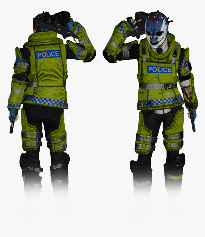 Slayer Armor Payday 2 , Png Download - Payday 2 Police Armor, Transparent Png, Free Download