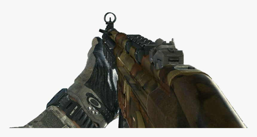 Mw3 Mp5 Gold , Png Download - Hk Black Ops 1, Transparent Png, Free Download