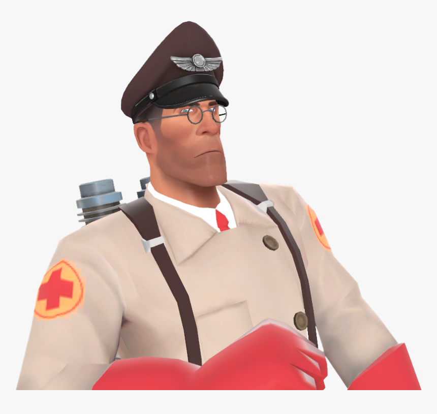 Tf2 Team Captain Medic, HD Png Download, Free Download