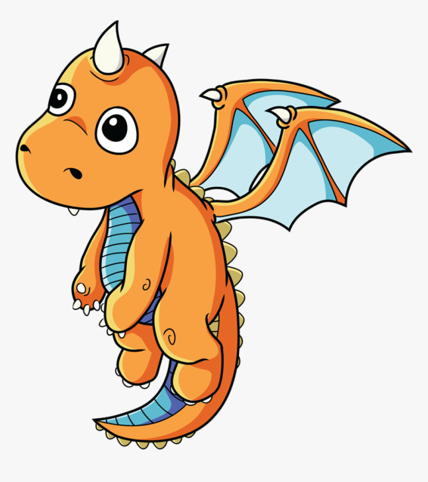 Free To Use Public Domain Dragon Clip Art - Baby Dragon Cartoon Png, Transparent Png, Free Download