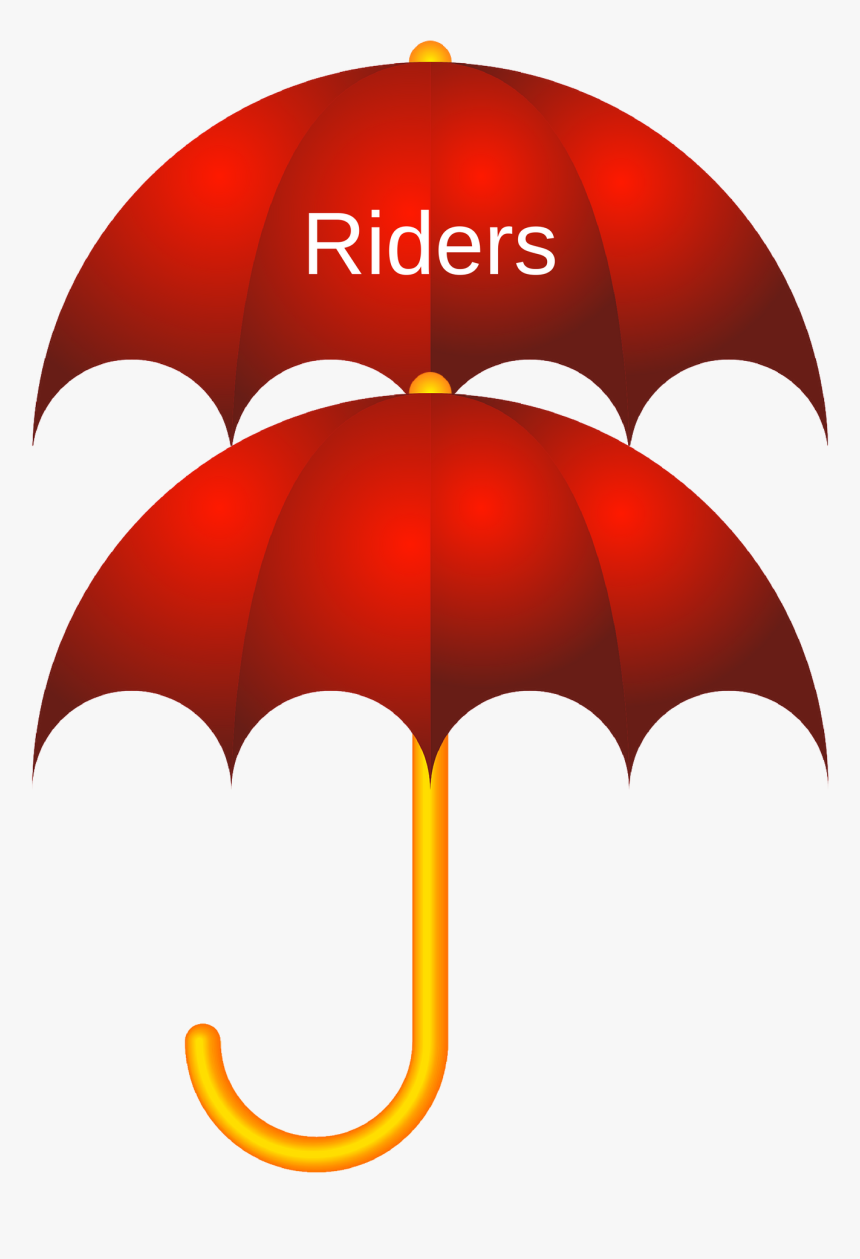Whole Life Insurance Riders - Red Umbrella Cartoon, HD Png Download, Free Download