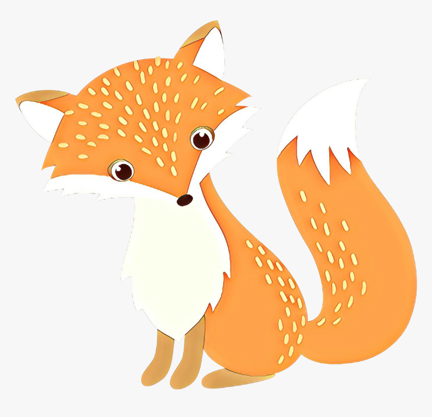 Red Fox Drawing Cuteness Cartoon - Cartoon Fox Png, Transparent Png, Free Download