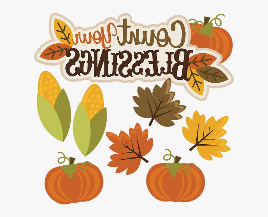 Thanksgiving Svg File Thanksgiving Clipart Cute Clipart - Pumpkin, HD Png Download, Free Download