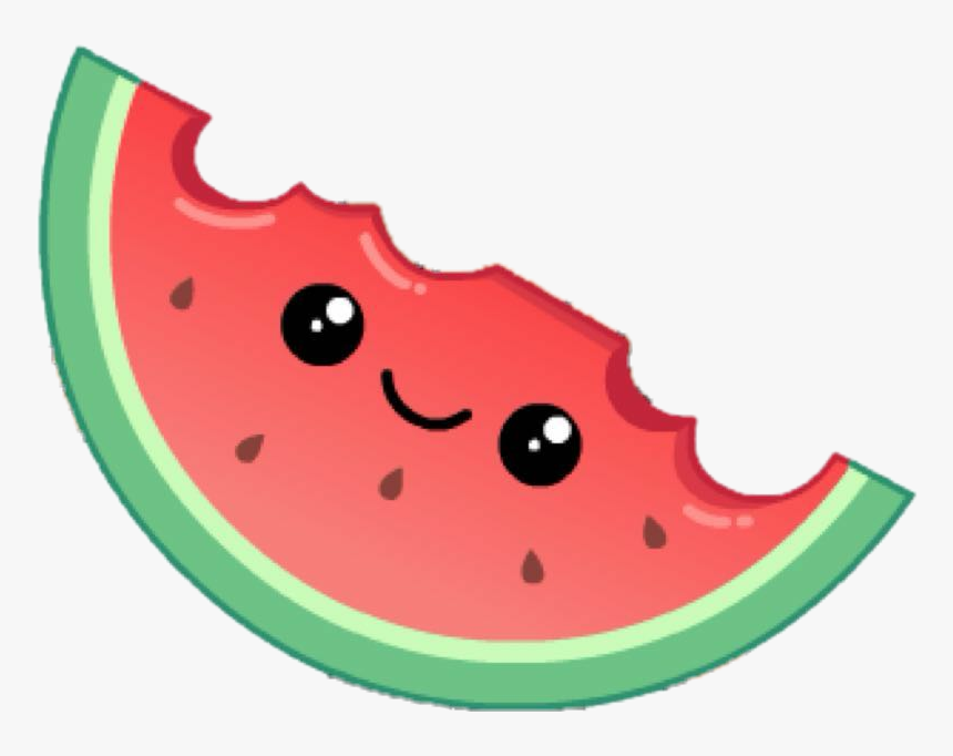 Watermelon Emoji Png Clipart , Png Download - Emoji Melone, Transparent Png, Free Download