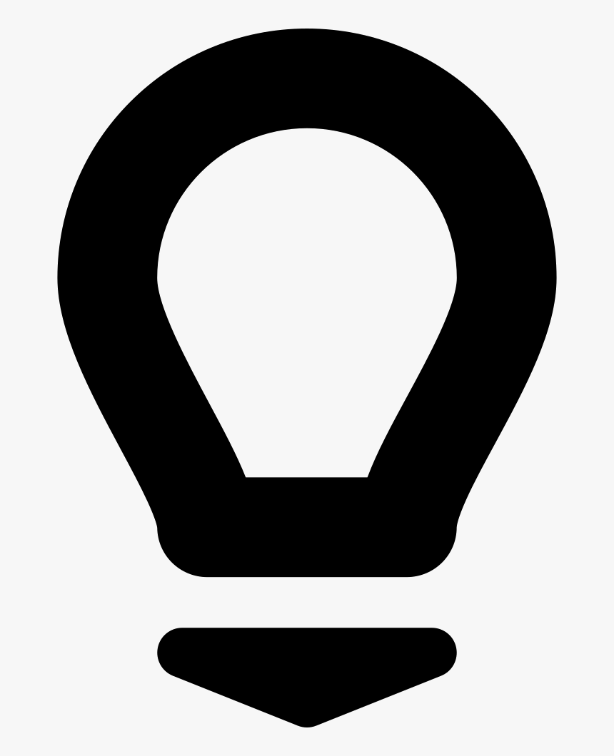 Lightbulb - Geotag Icon Png, Transparent Png, Free Download