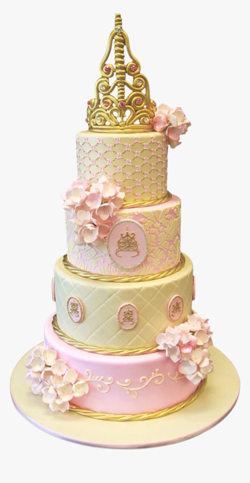 Transparent Wedding Cake Clipart Png - Big Beautiful Princess Cakes, Png Download, Free Download