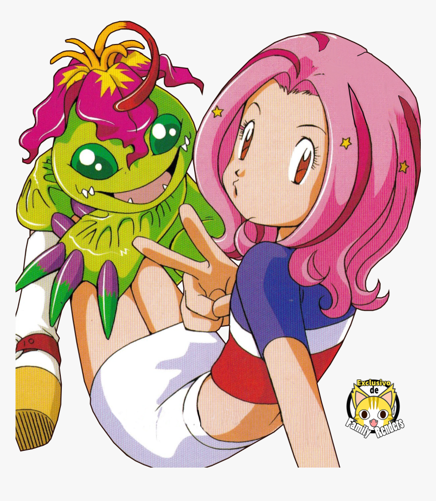 Png-mimi Tachikawa Y Palmon/parumon // Digimon - Digimon Adventure 2 Mimi Tachikawa, Transparent Png, Free Download