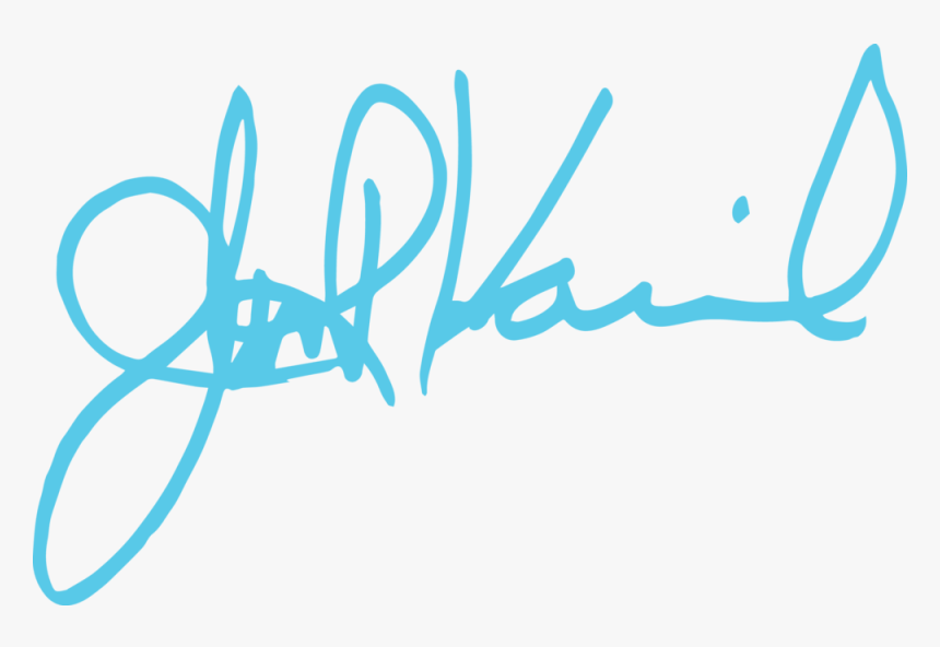 Jrk Signature-lblue - Calligraphy, HD Png Download, Free Download