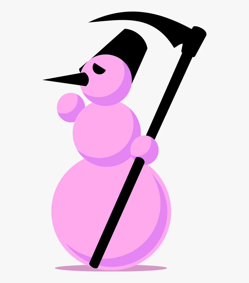 Snowman-emo By Rones Svg Clip Arts - Emo Snowman, HD Png Download, Free Download