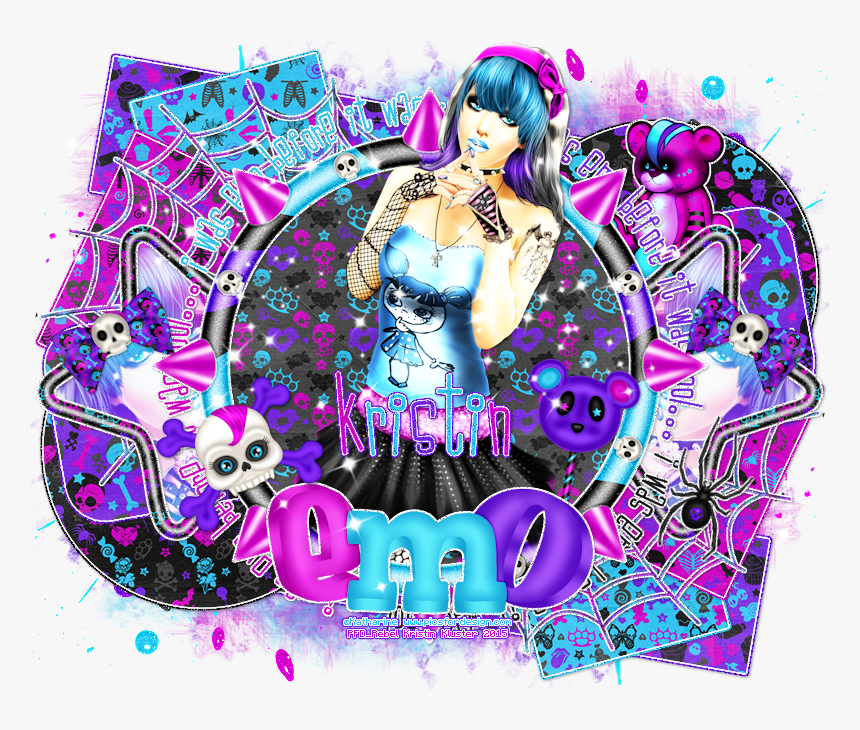 Http - //i1047 - Photobucket - - Tutz - /toxik - Emo - Illustration, HD Png Download, Free Download