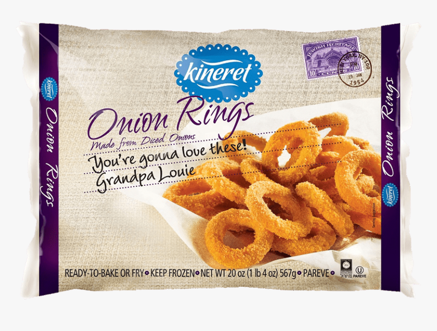 Kineret Onion Rings 20 Oz, HD Png Download, Free Download