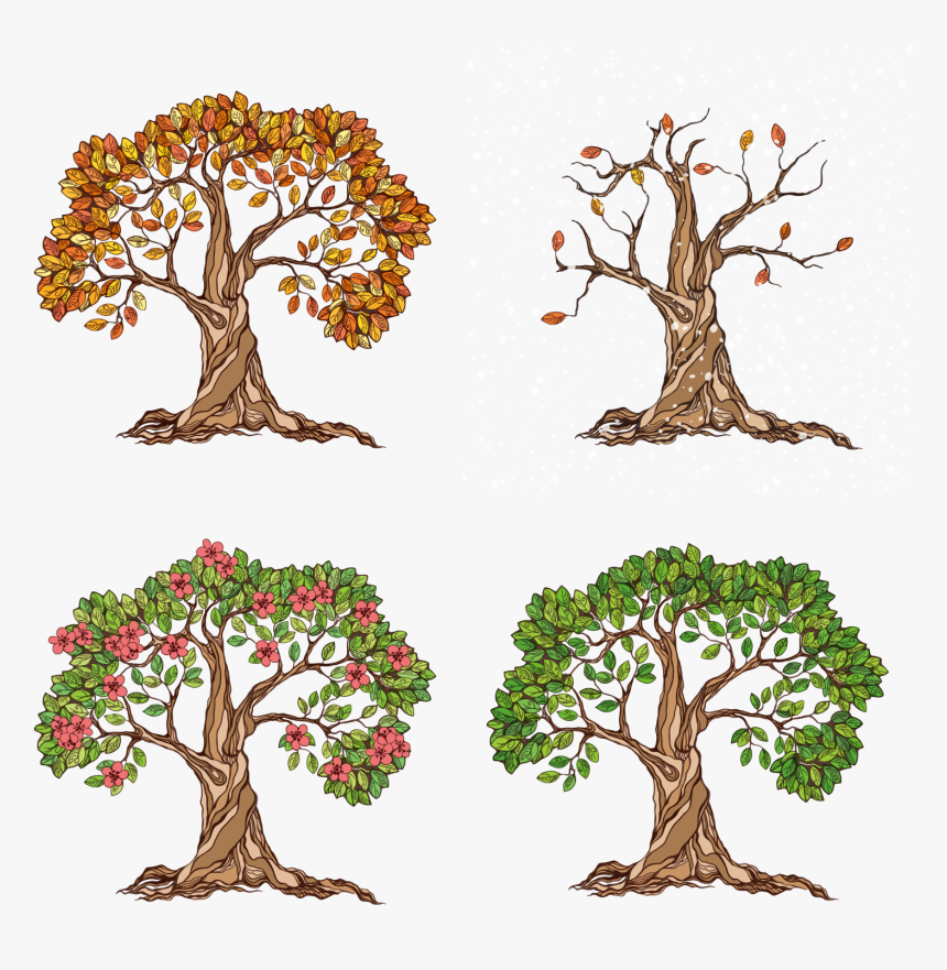 Summer Season Tree, HD Png Download, Free Download