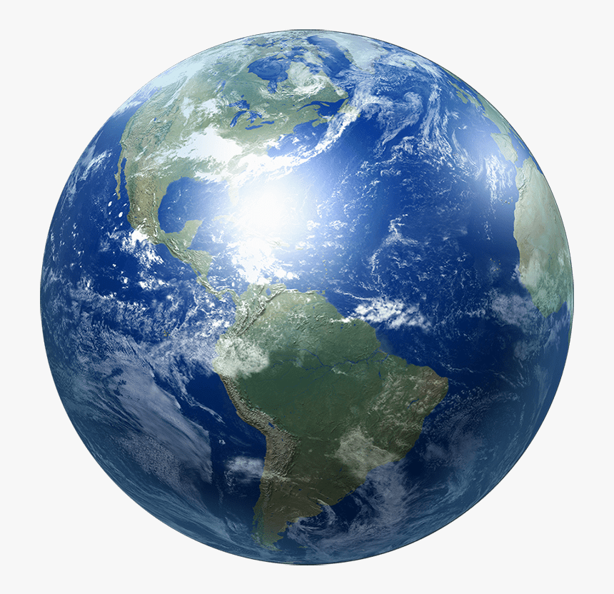 View Of Earth From Space - Home Planet Earth Symbol, HD Png Download, Free Download