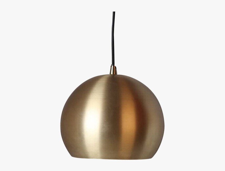 Round Gold Pendant Light, HD Png Download, Free Download