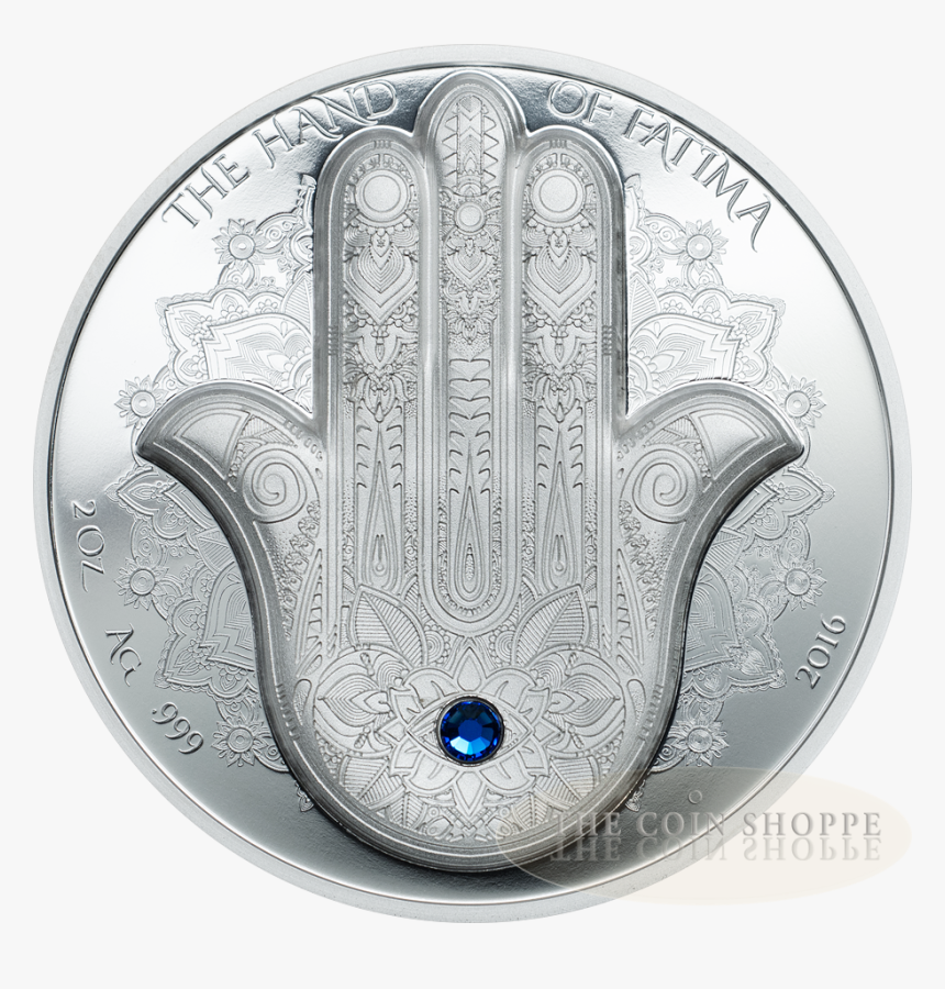 Hand Of Fatima - Hand Of Fatima Coin, HD Png Download, Free Download