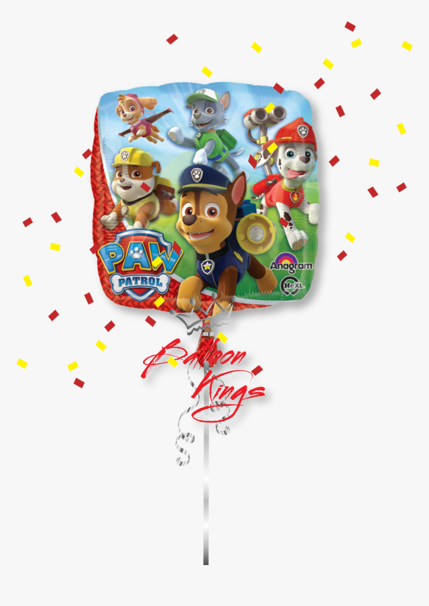 Paw Patrol Group - Mylar Paw Patrol, HD Png Download, Free Download