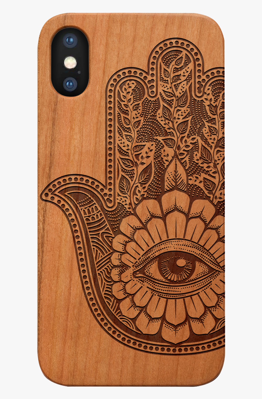 Wood Case - Hand Of Fatima, HD Png Download, Free Download